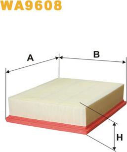 WIX Filters WA9608 - Filtro aria autozon.pro
