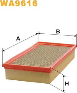 WIX Filters WA9616 - Filtro aria autozon.pro