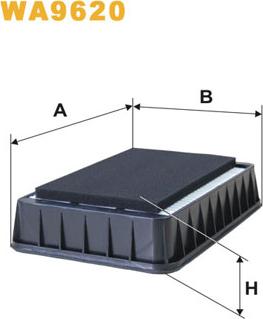 WIX Filters WA9620 - Filtro aria autozon.pro