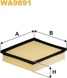 WIX Filters WA9891 - Filtro aria autozon.pro