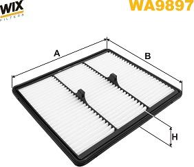 WIX Filters WA9897 - Filtro aria autozon.pro