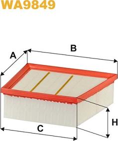 WIX Filters WA9849 - Filtro aria autozon.pro