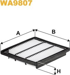 WIX Filters WA9807 - Filtro aria autozon.pro