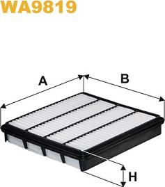 WIX Filters WA9819 - Filtro aria autozon.pro