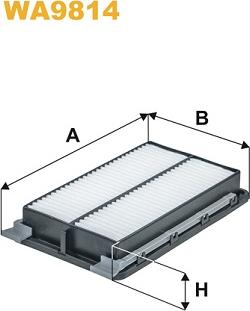 WIX Filters WA9814 - Filtro aria autozon.pro