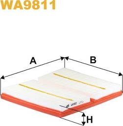 WIX Filters WA9811 - Filtro aria autozon.pro