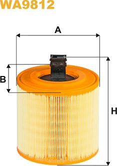 WIX Filters WA9812 - Filtro aria autozon.pro