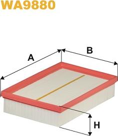 WIX Filters WA9880 - Filtro aria autozon.pro