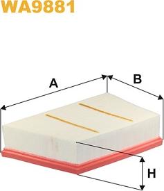 WIX Filters WA9881 - Filtro aria autozon.pro