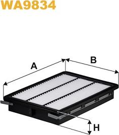 WIX Filters WA9834 - Filtro aria autozon.pro