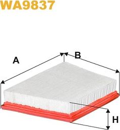 WIX Filters WA9837 - Filtro aria autozon.pro