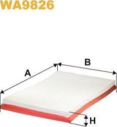 WIX Filters WA9826 - Filtro aria autozon.pro