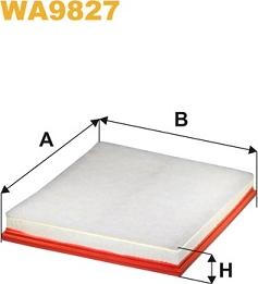 WIX Filters WA9827 - Filtro aria autozon.pro