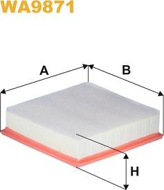 WIX Filters WA9871 - Filtro aria autozon.pro