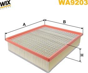 WIX Filters WA9203 - Filtro aria autozon.pro