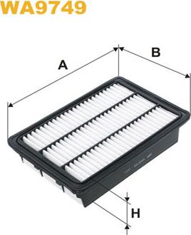 WIX Filters WA9749 - Filtro aria autozon.pro