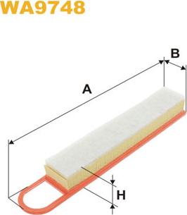 WIX Filters WA9748 - Filtro aria autozon.pro