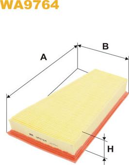 WIX Filters WA9764 - Filtro aria autozon.pro