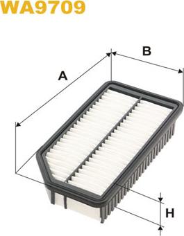 WIX Filters WA9709 - Filtro aria autozon.pro