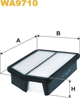 WIX Filters WA9710 - Filtro aria autozon.pro