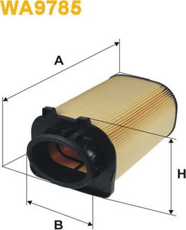 WIX Filters WA9785 - Filtro aria autozon.pro