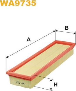 WIX Filters WA9735 - Filtro aria autozon.pro