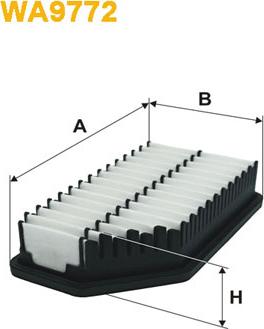 WIX Filters WA9772 - Filtro aria autozon.pro