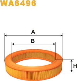 WIX Filters WA6496 - Filtro aria autozon.pro