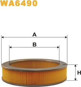 WIX Filters WA6490 - Filtro aria autozon.pro