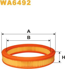 WIX Filters WA6492 - Filtro aria autozon.pro