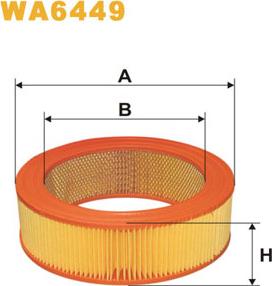 WIX Filters WA6449 - Filtro aria autozon.pro