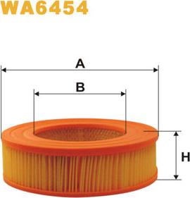 WIX Filters WA6454 - Filtro aria autozon.pro