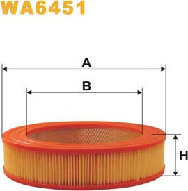 WIX Filters WA6451 - Filtro aria autozon.pro