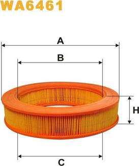 WIX Filters WA6461 - Filtro aria autozon.pro