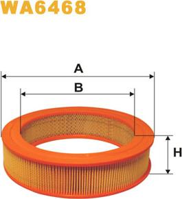 WIX Filters WA6468 - Filtro aria autozon.pro