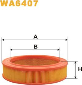 WIX Filters WA6407 - Filtro aria autozon.pro