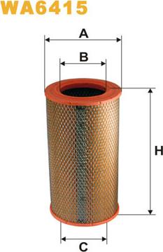 WIX Filters WA6415 - Filtro aria autozon.pro