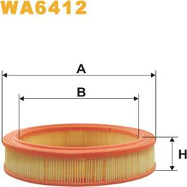 WIX Filters WA6412 - Filtro aria autozon.pro