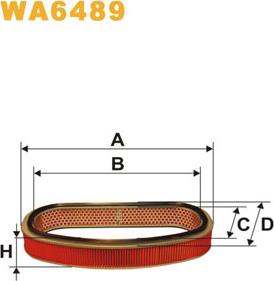 WIX Filters WA6489 - Filtro aria autozon.pro