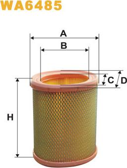 WIX Filters WA6485 - Filtro aria autozon.pro