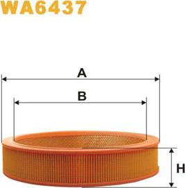 WIX Filters WA6437 - Filtro aria autozon.pro