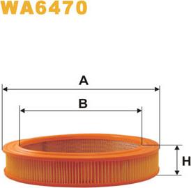 WIX Filters WA6470 - Filtro aria autozon.pro