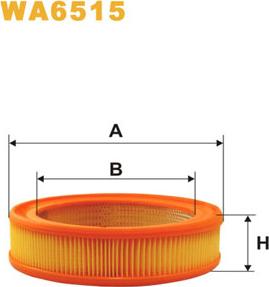 WIX Filters WA6515 - Filtro aria autozon.pro