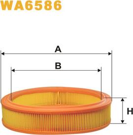 WIX Filters WA6586 - Filtro aria autozon.pro