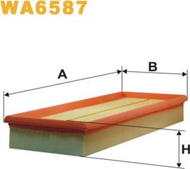 WIX Filters WA6587 - Filtro aria autozon.pro