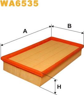 WIX Filters WA6535 - Filtro aria autozon.pro