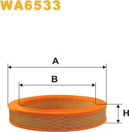 WIX Filters WA6533 - Filtro aria autozon.pro