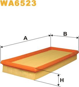 WIX Filters WA6523 - Filtro aria autozon.pro