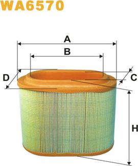 WIX Filters WA6570 - Filtro aria autozon.pro