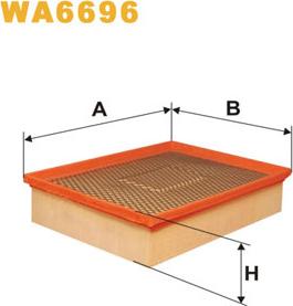 WIX Filters WA6696 - Filtro aria autozon.pro